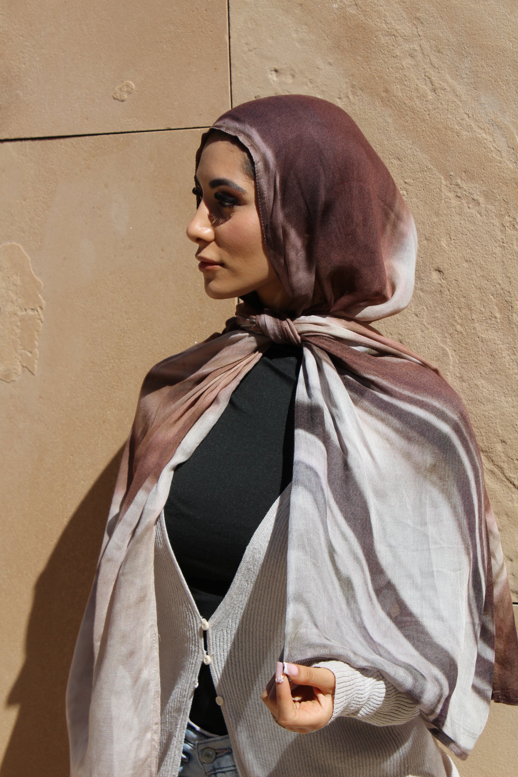 Rosalia Marble Scarf