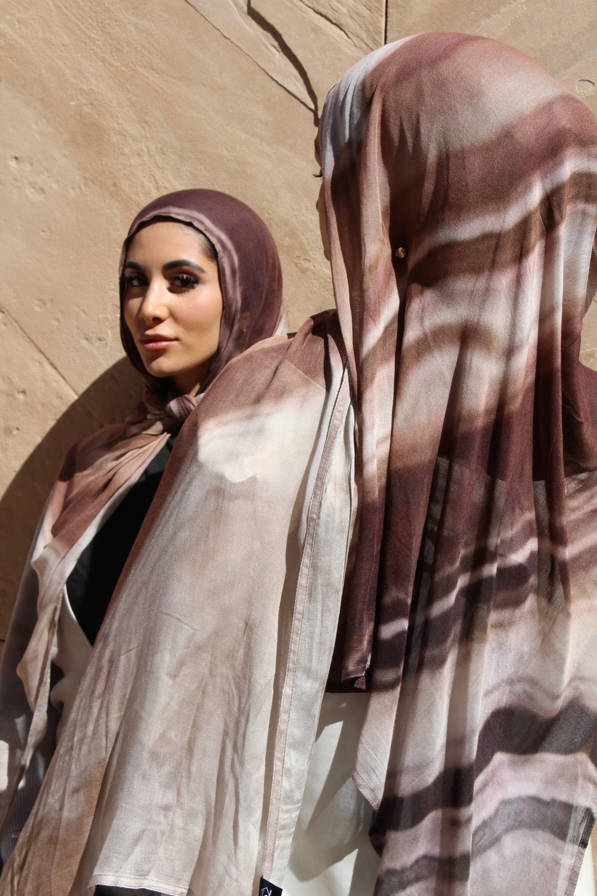 Rosalia Marble Scarf