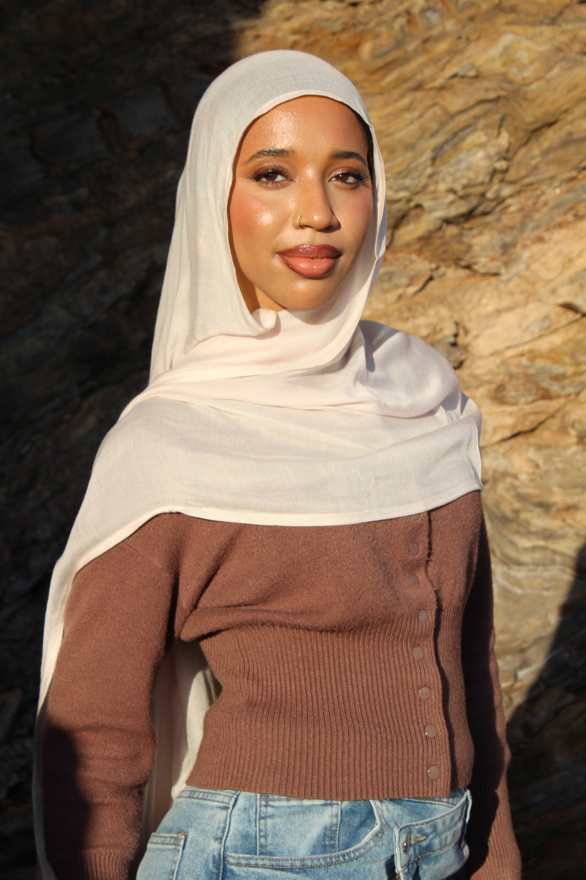 Pearl Pink Scarf