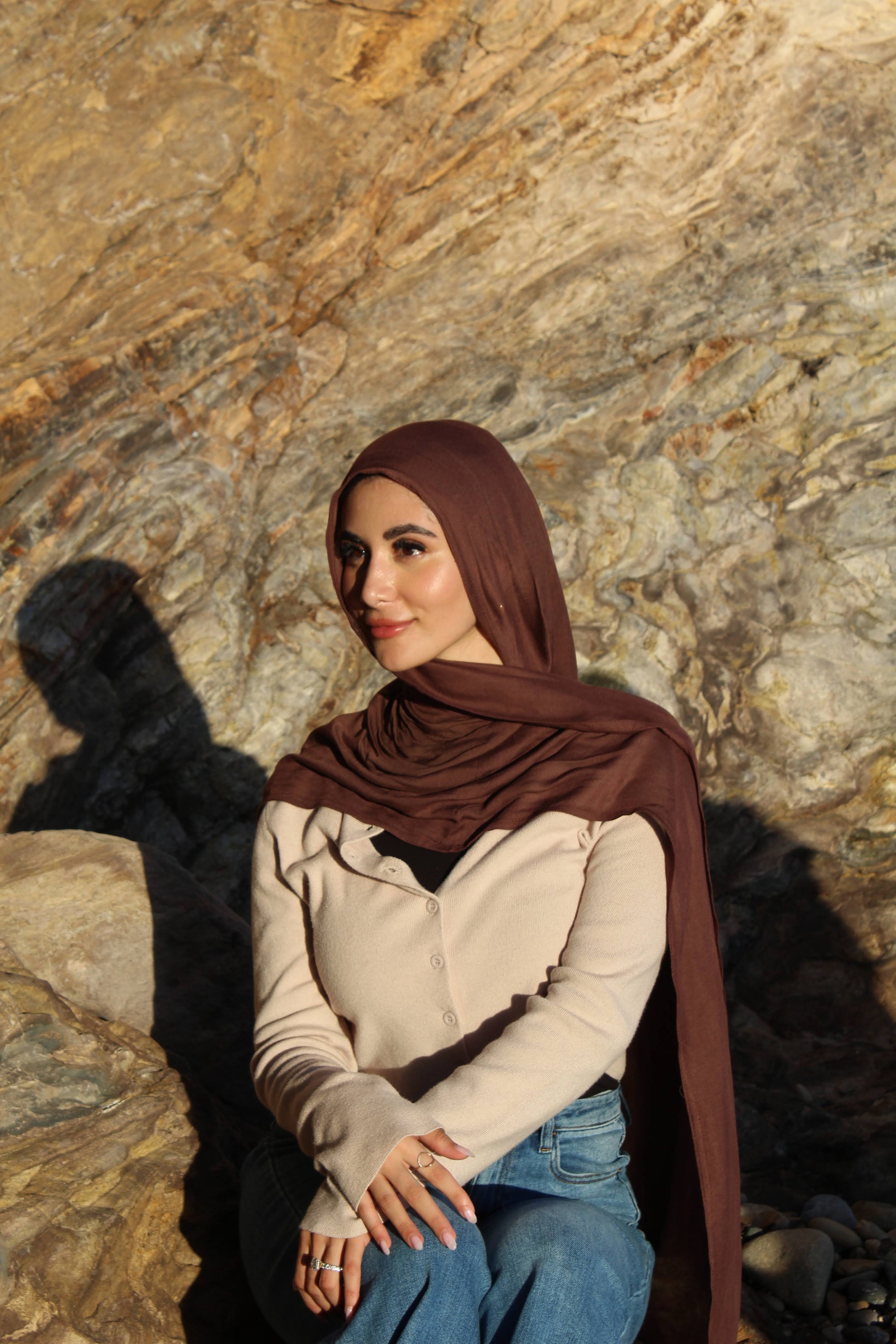 Mauve Mocha Scarf