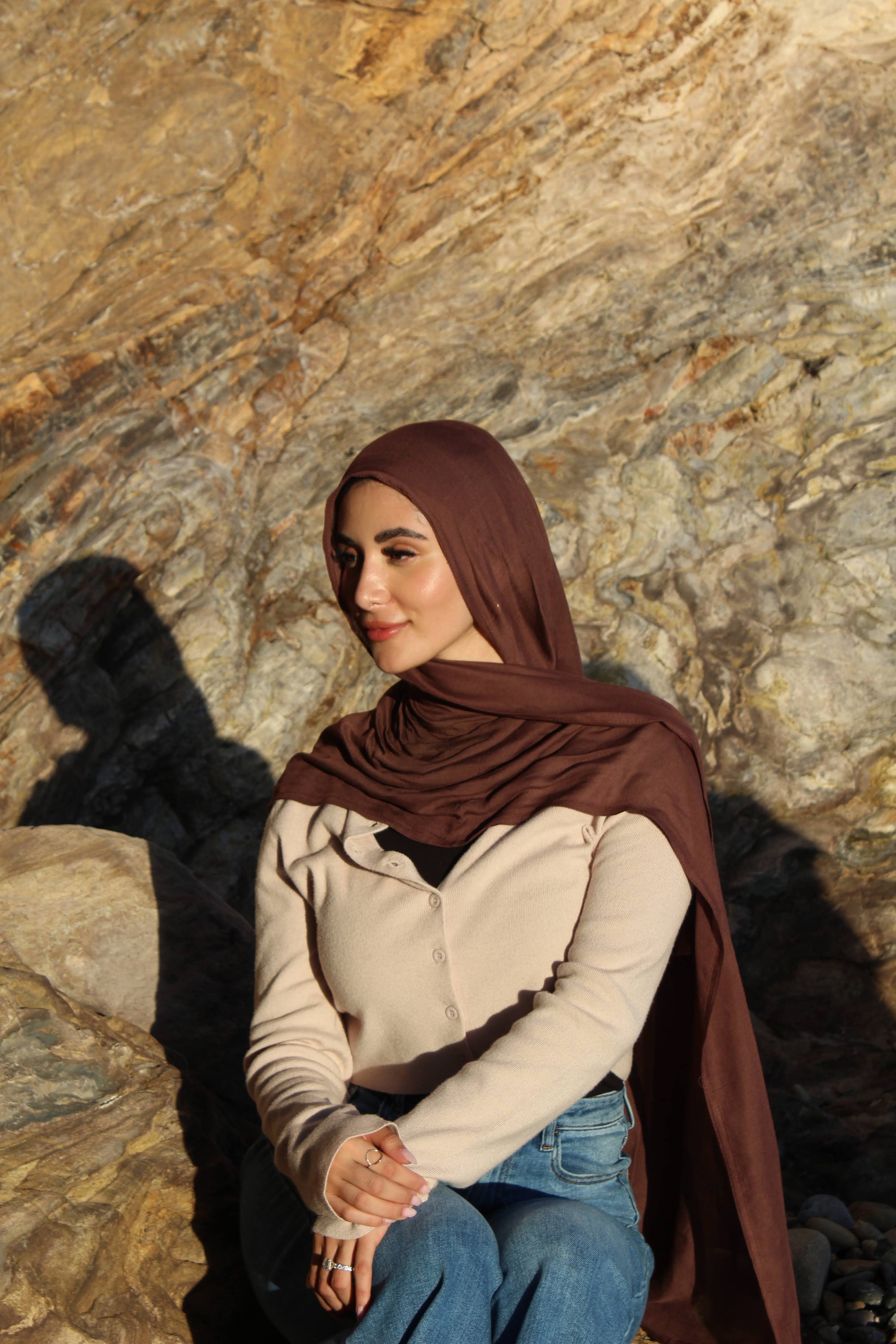 Mauve Mocha Scarf
