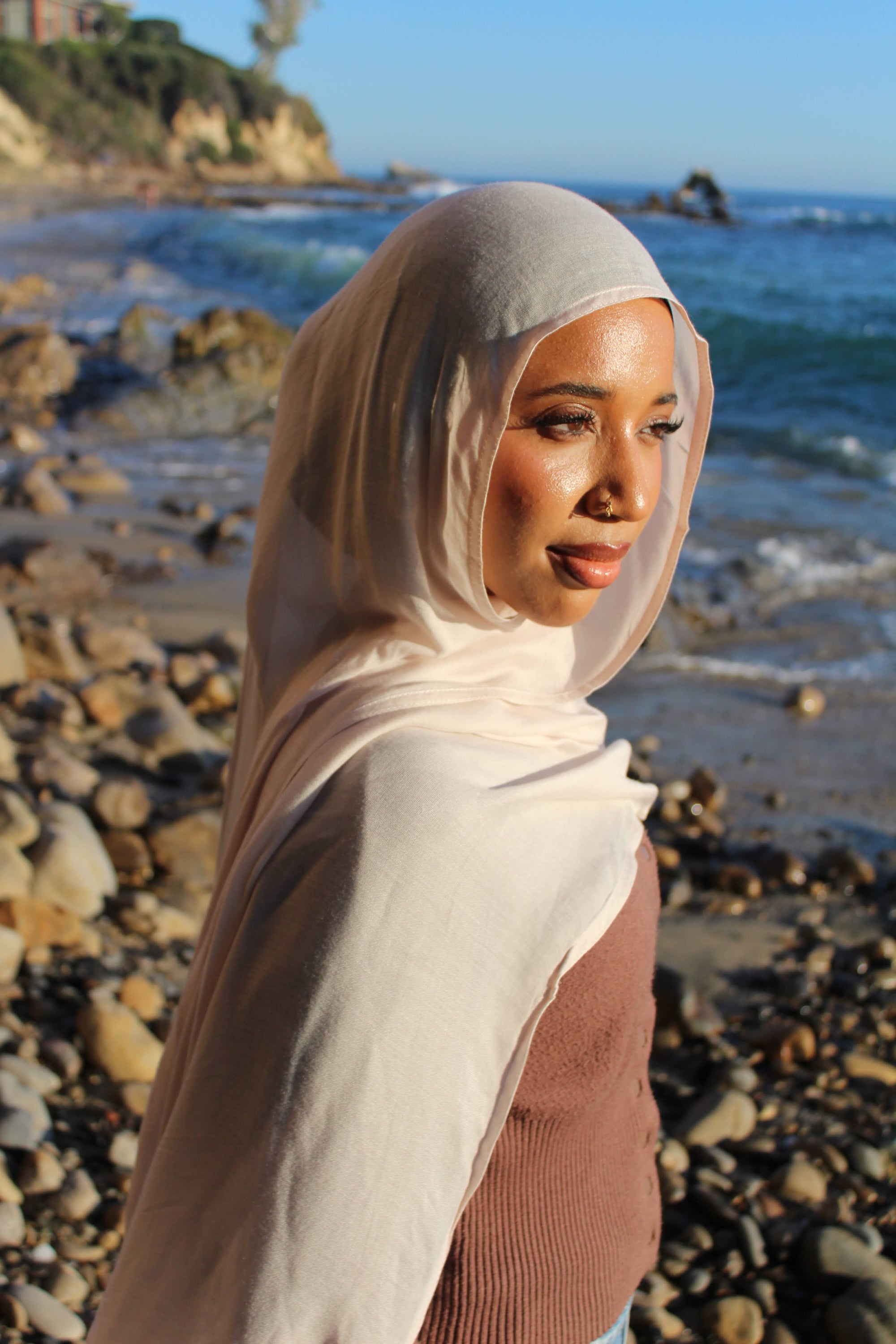 Pearl Pink Scarf