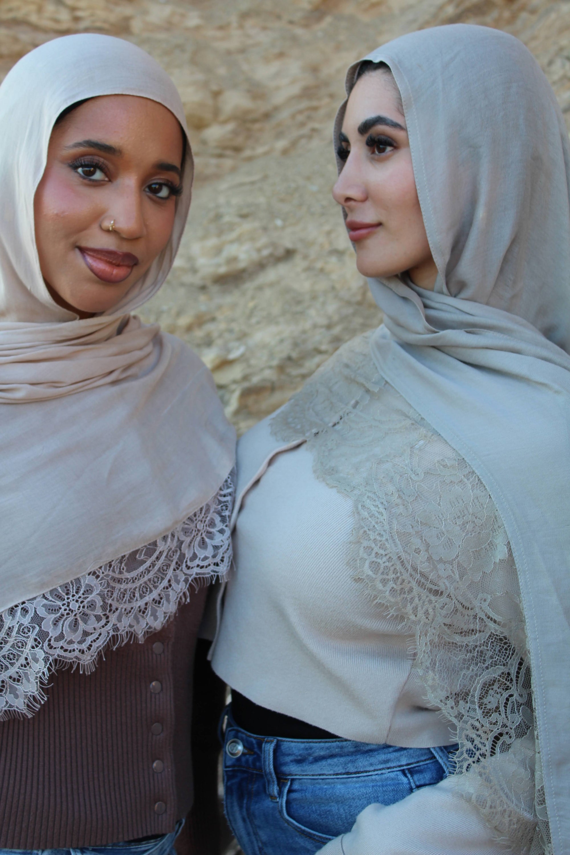 Truffle Lace Scarf