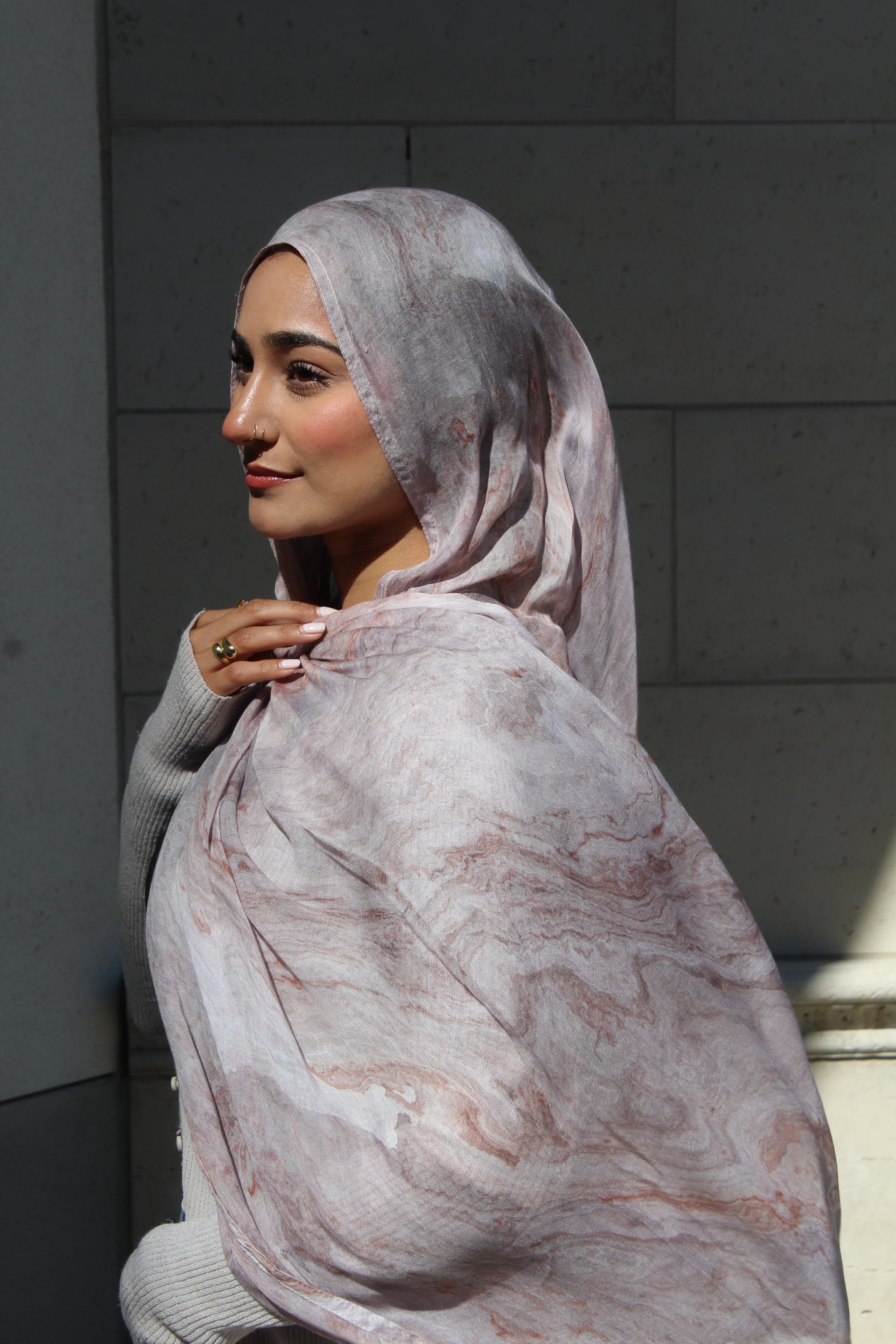 Marble Dusk Scarf