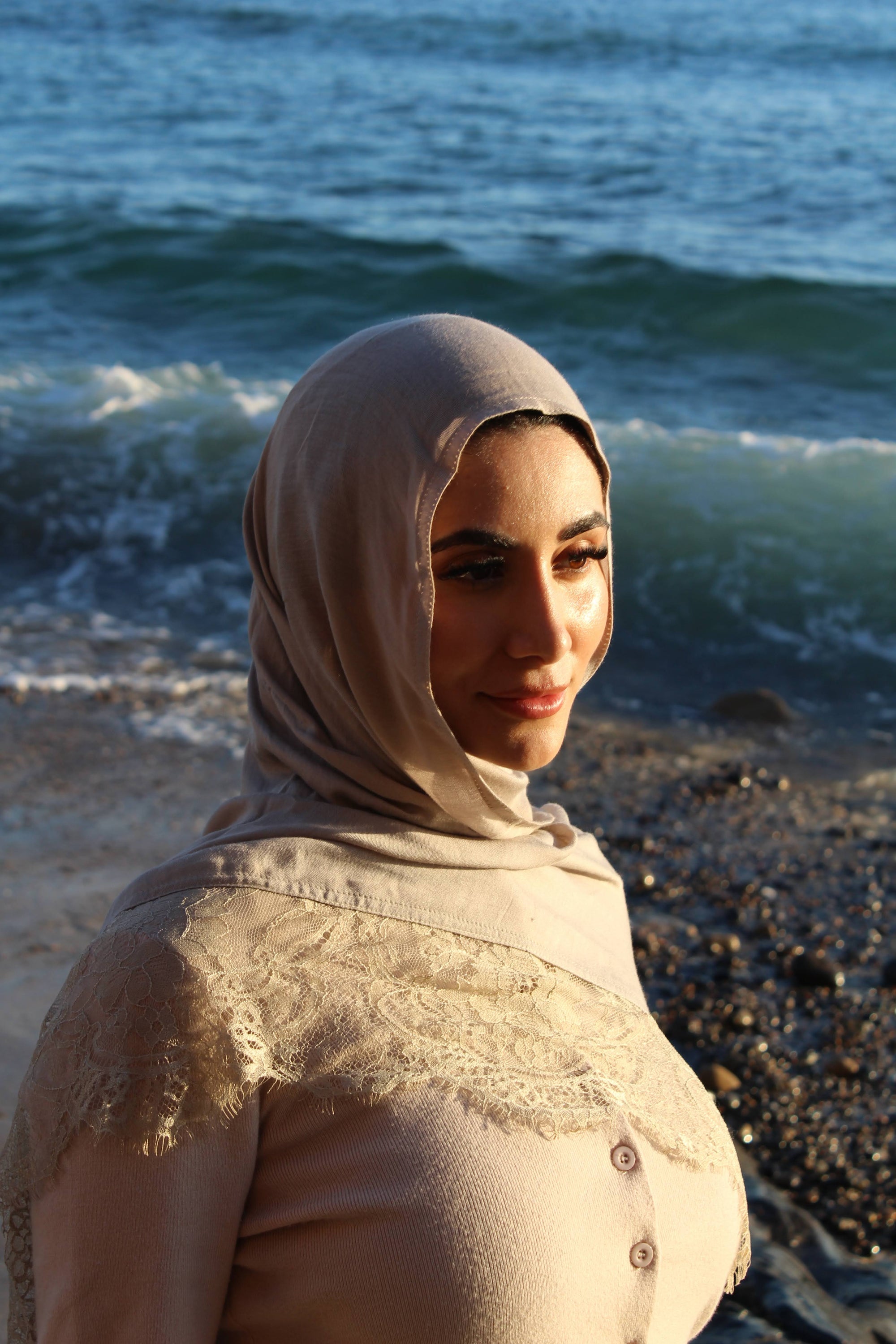Truffle Lace Scarf