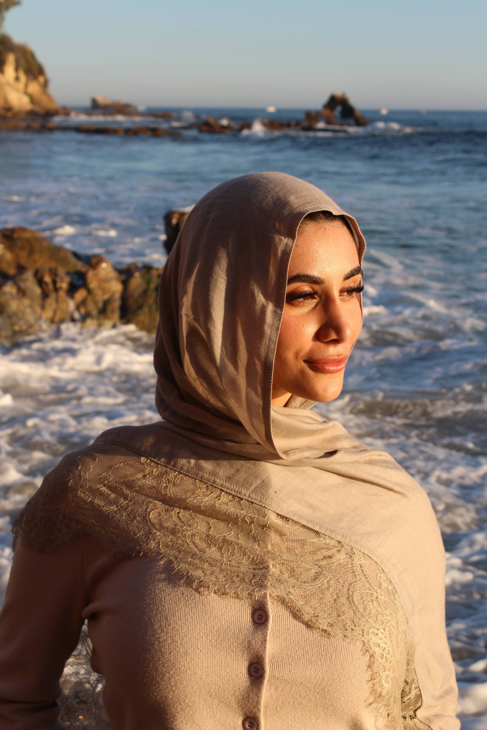 Truffle Lace Scarf
