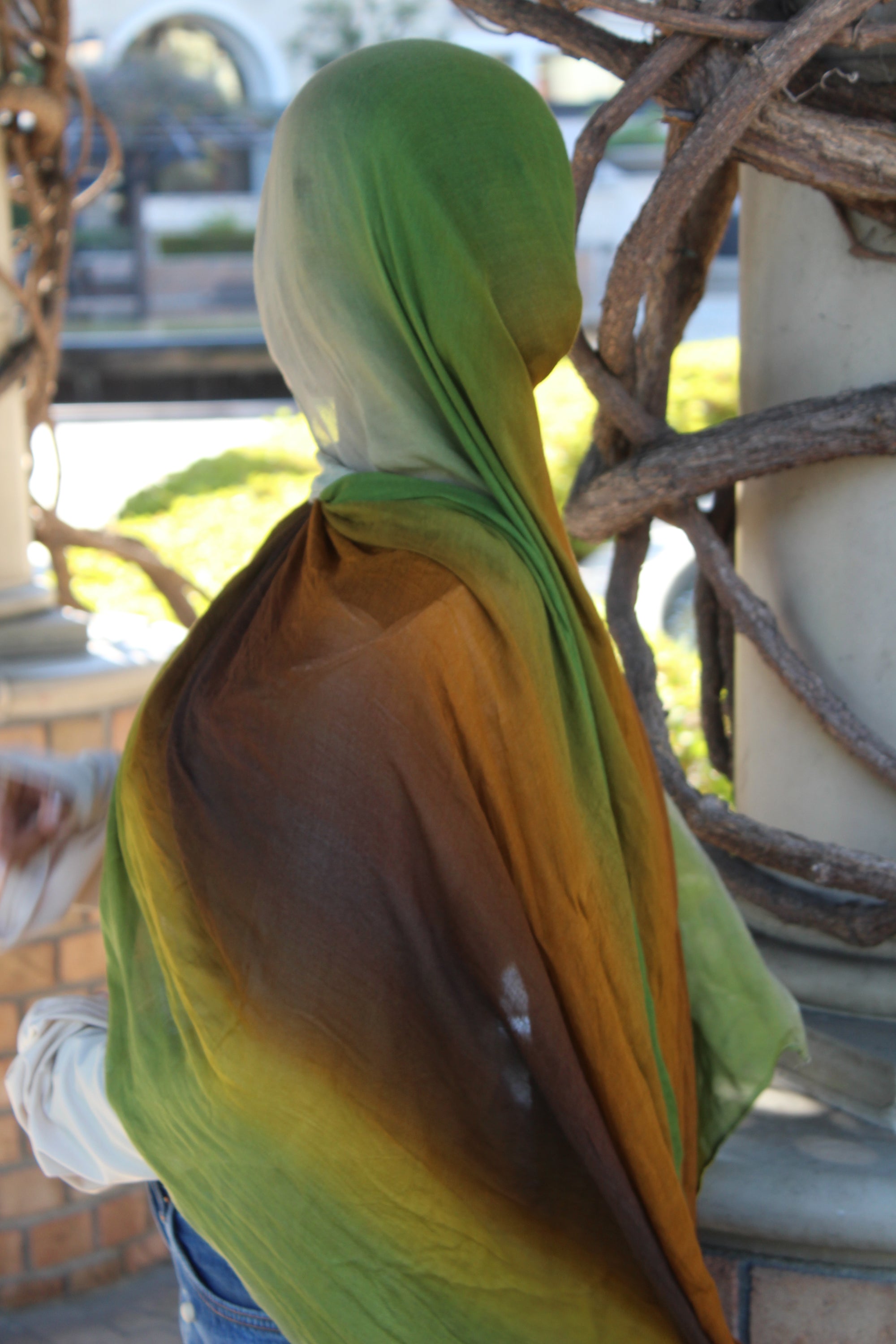 Desert Olive Ombré Scarf