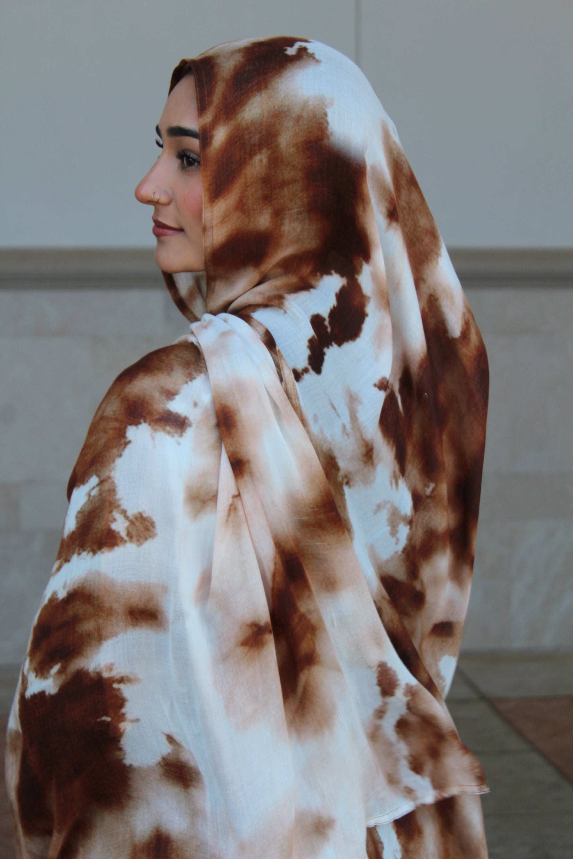 Burnt Petal Scarf