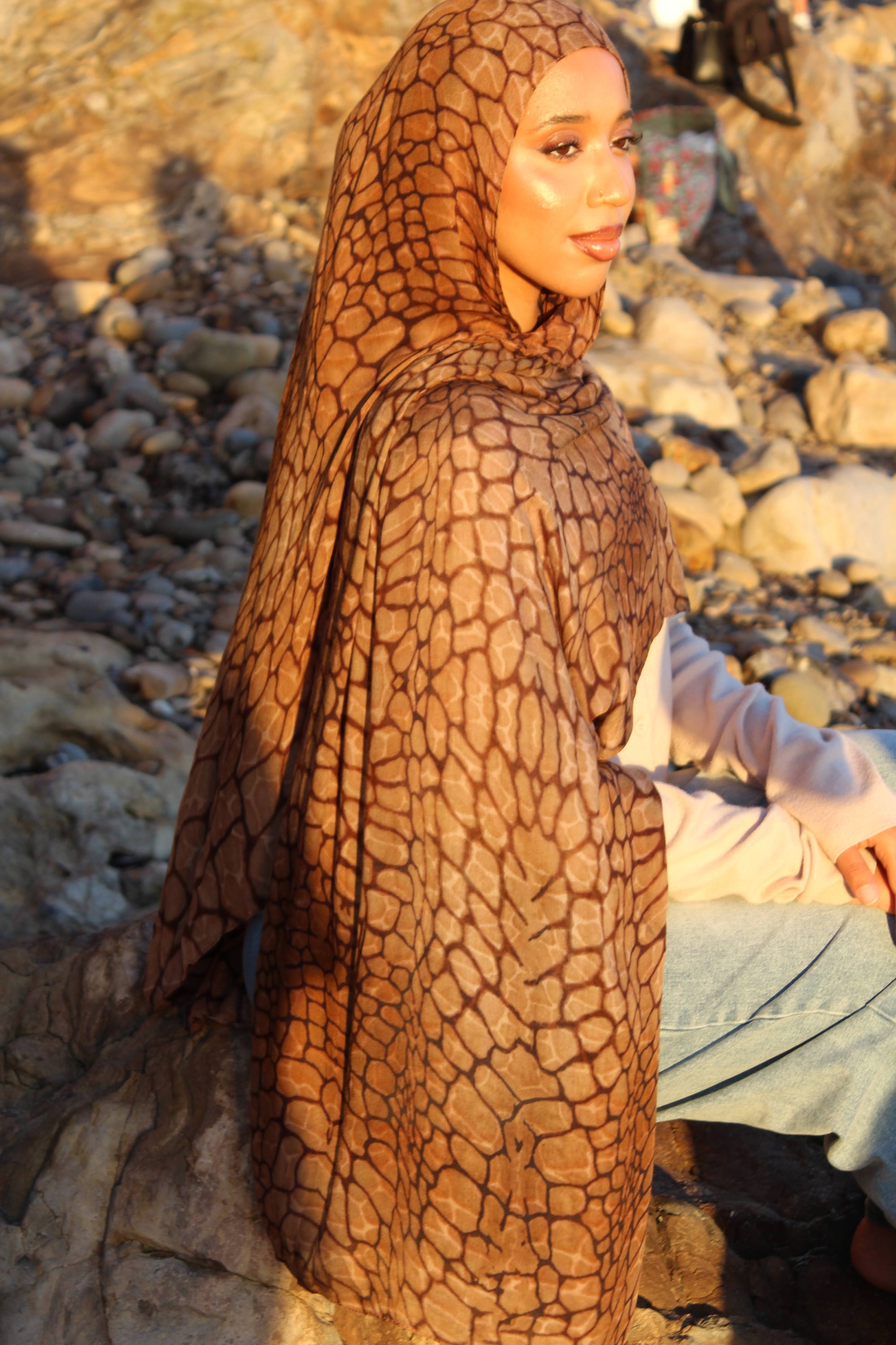 Brown Everglade Scarf