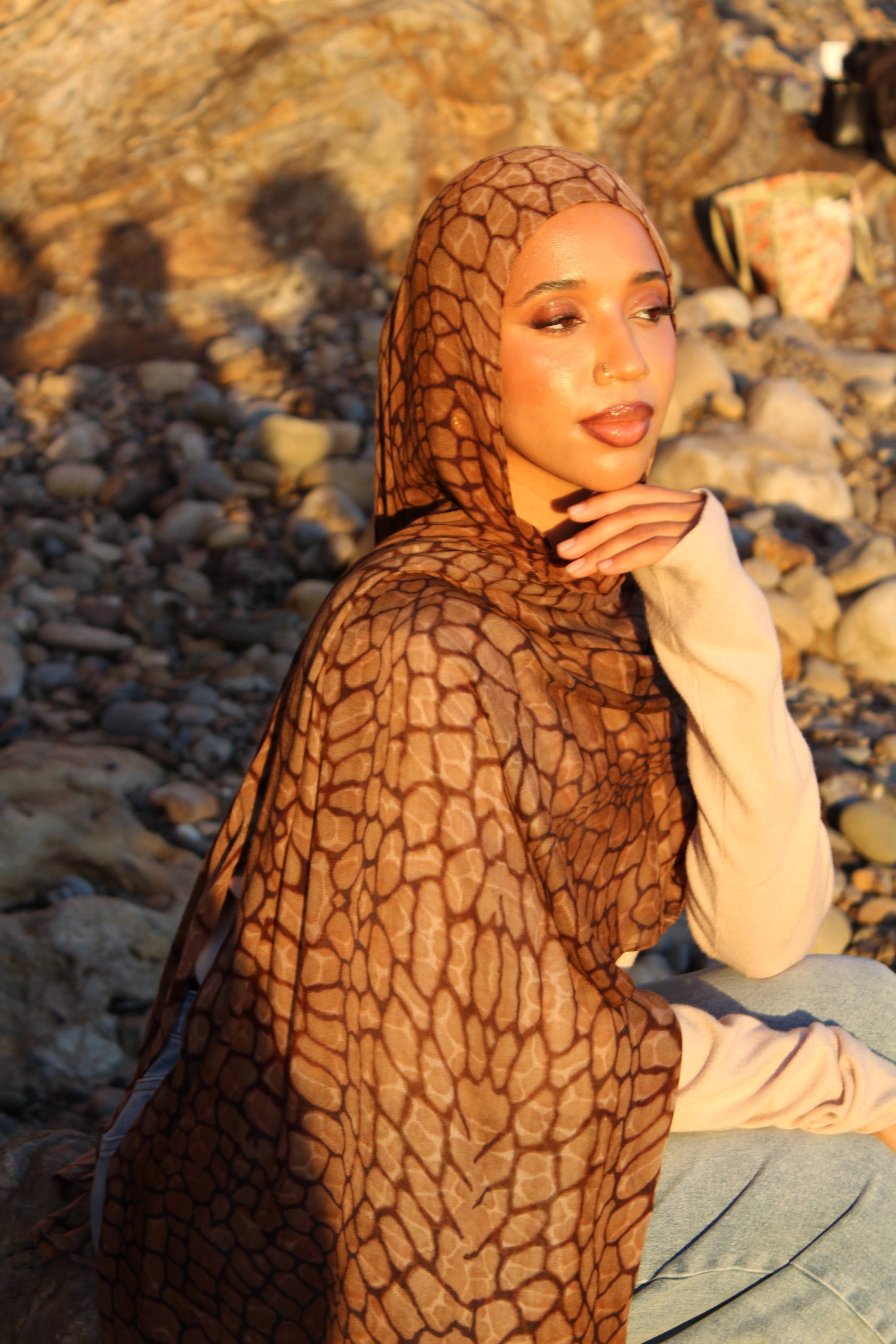 Brown Everglade Scarf