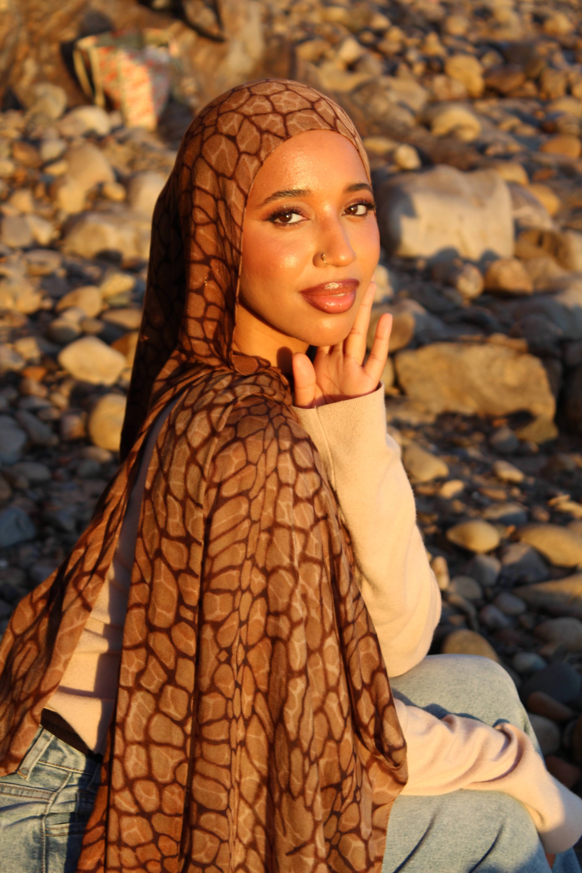 Brown Everglade Scarf