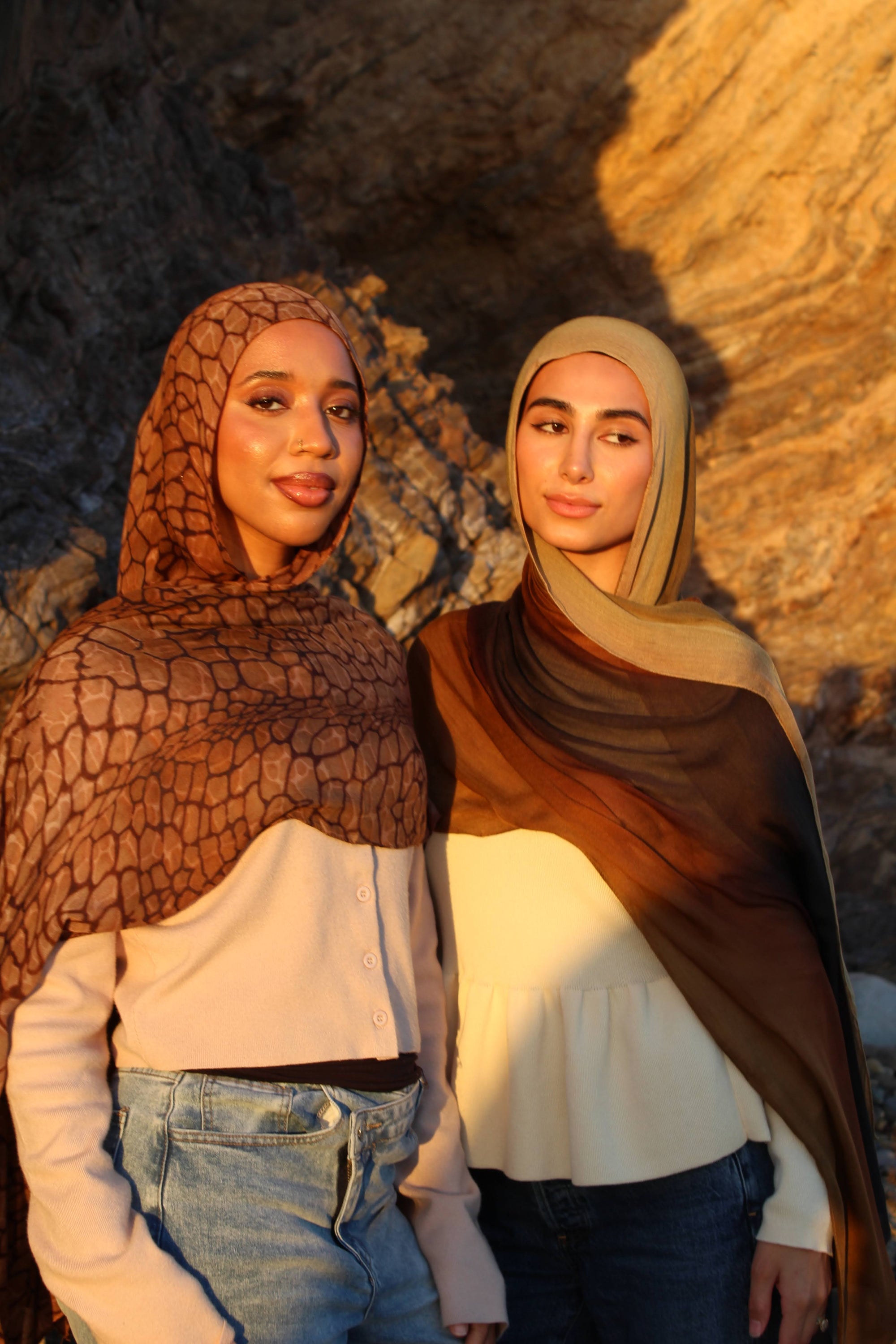 Brown Everglade Scarf