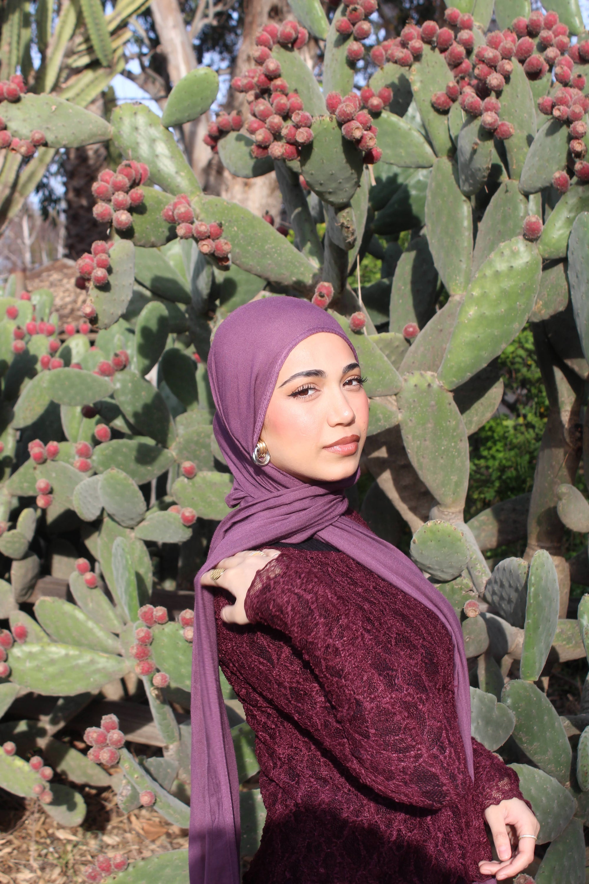 Mulberry Mauve Scarf