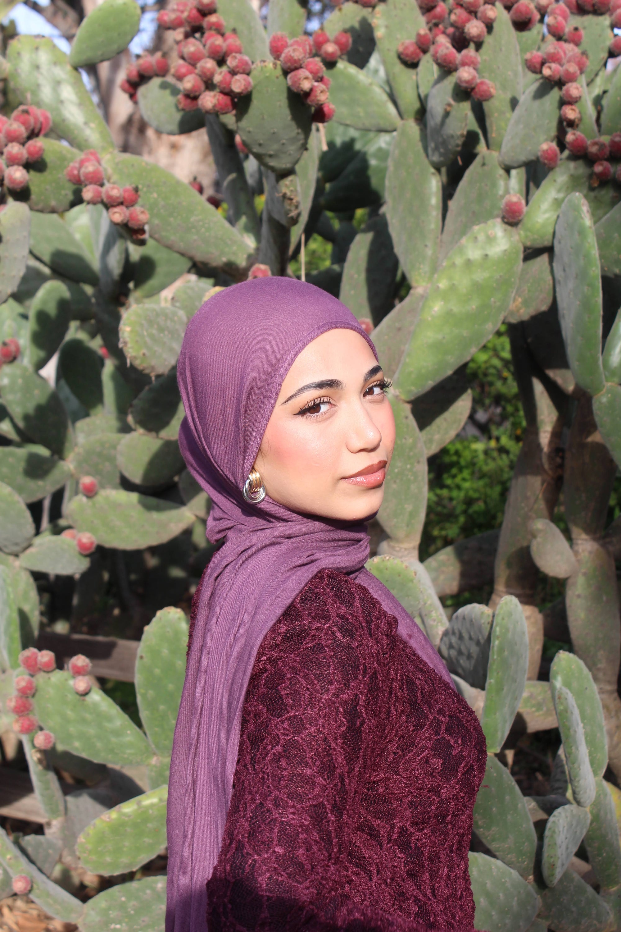 Mulberry Mauve Scarf