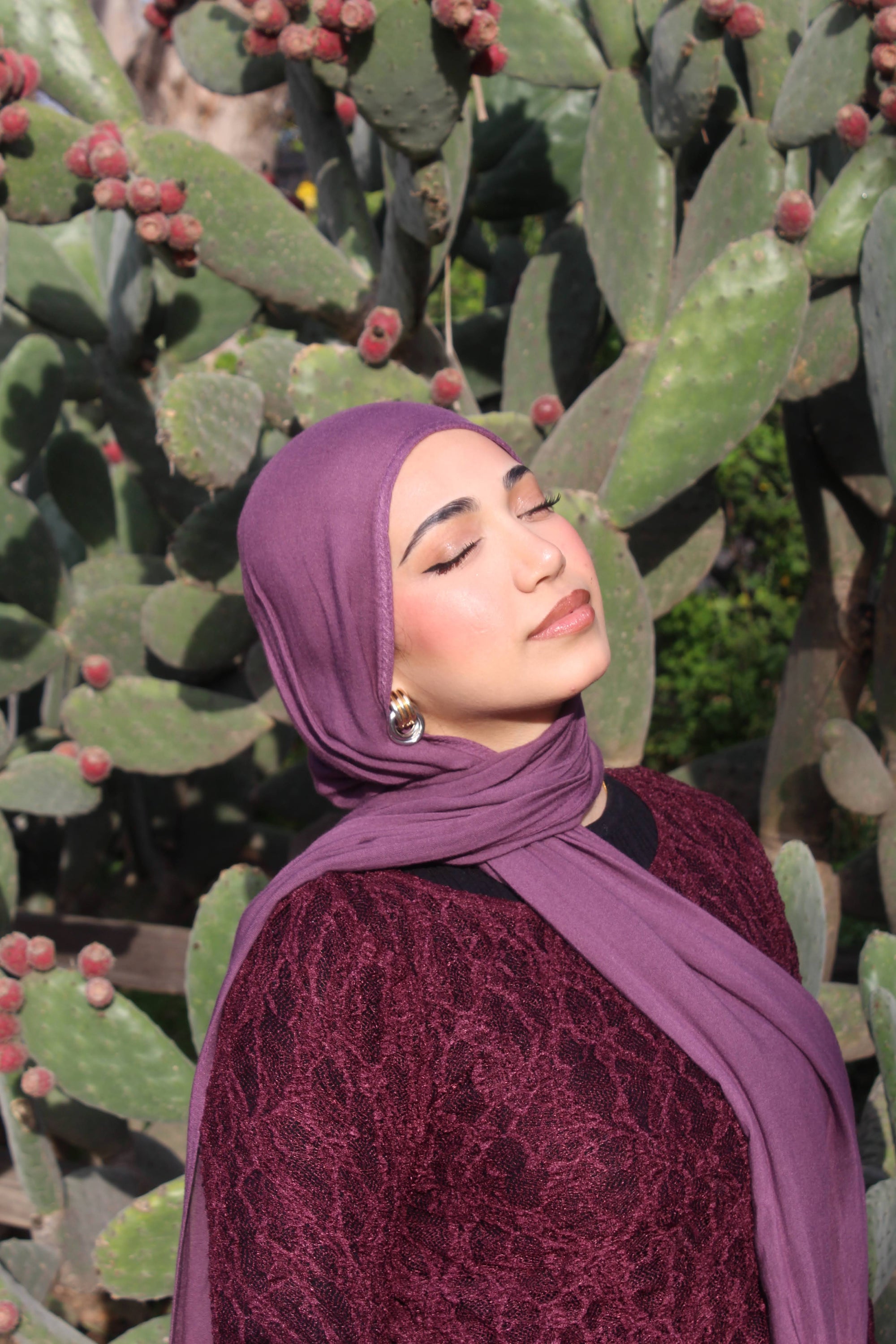 Mulberry Mauve Scarf