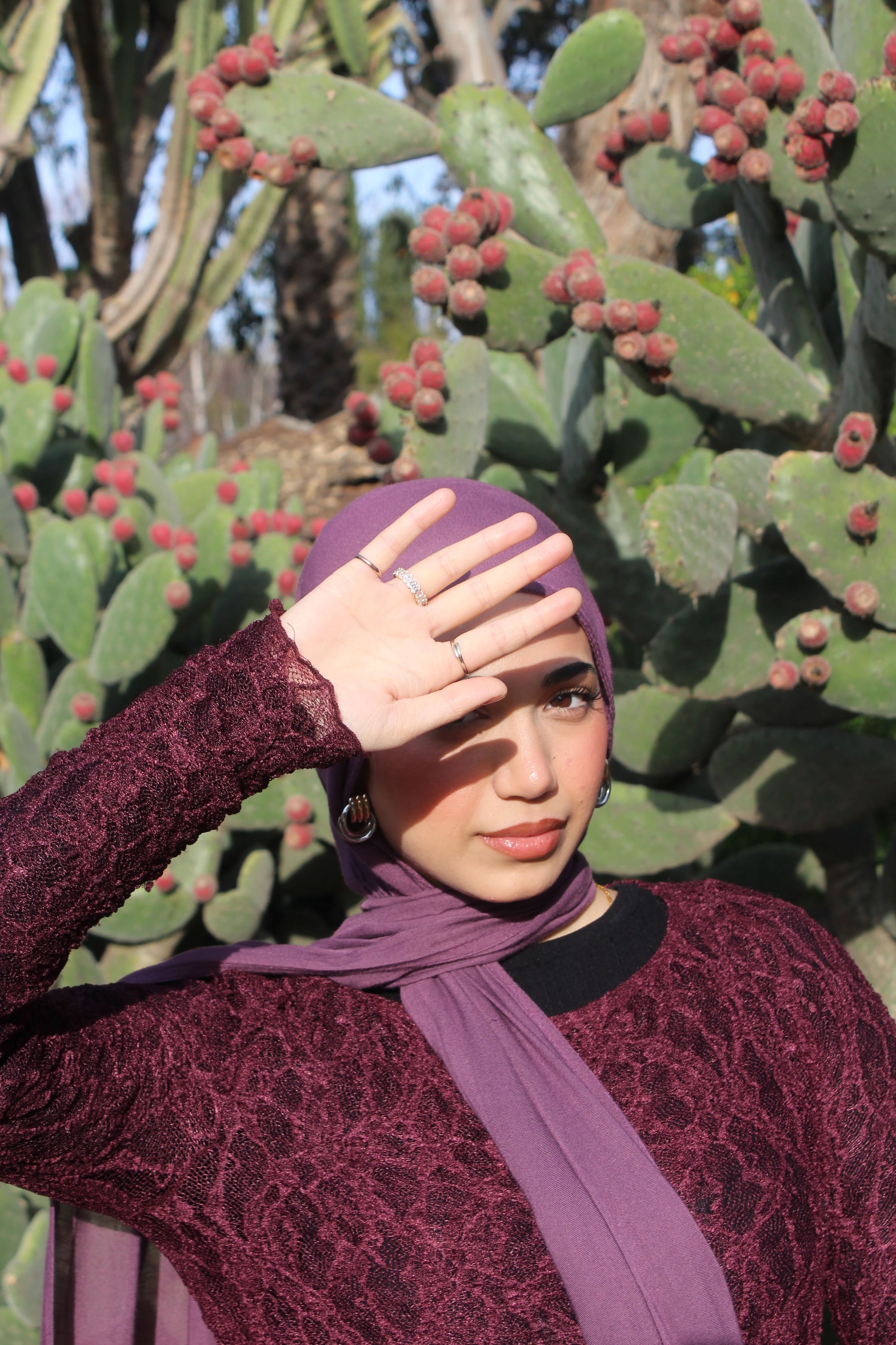 Mulberry Mauve Scarf