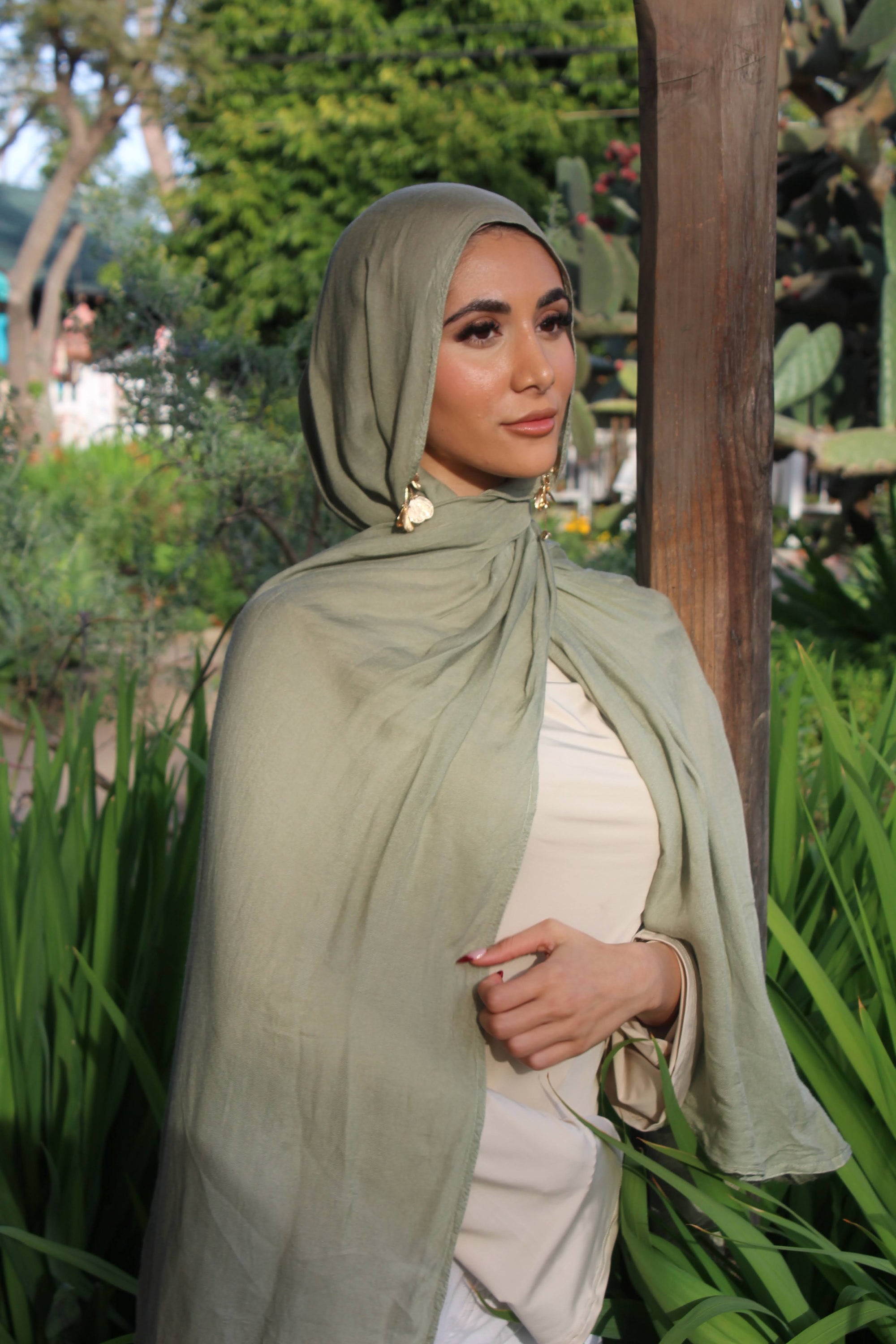 Sage Green Scarf