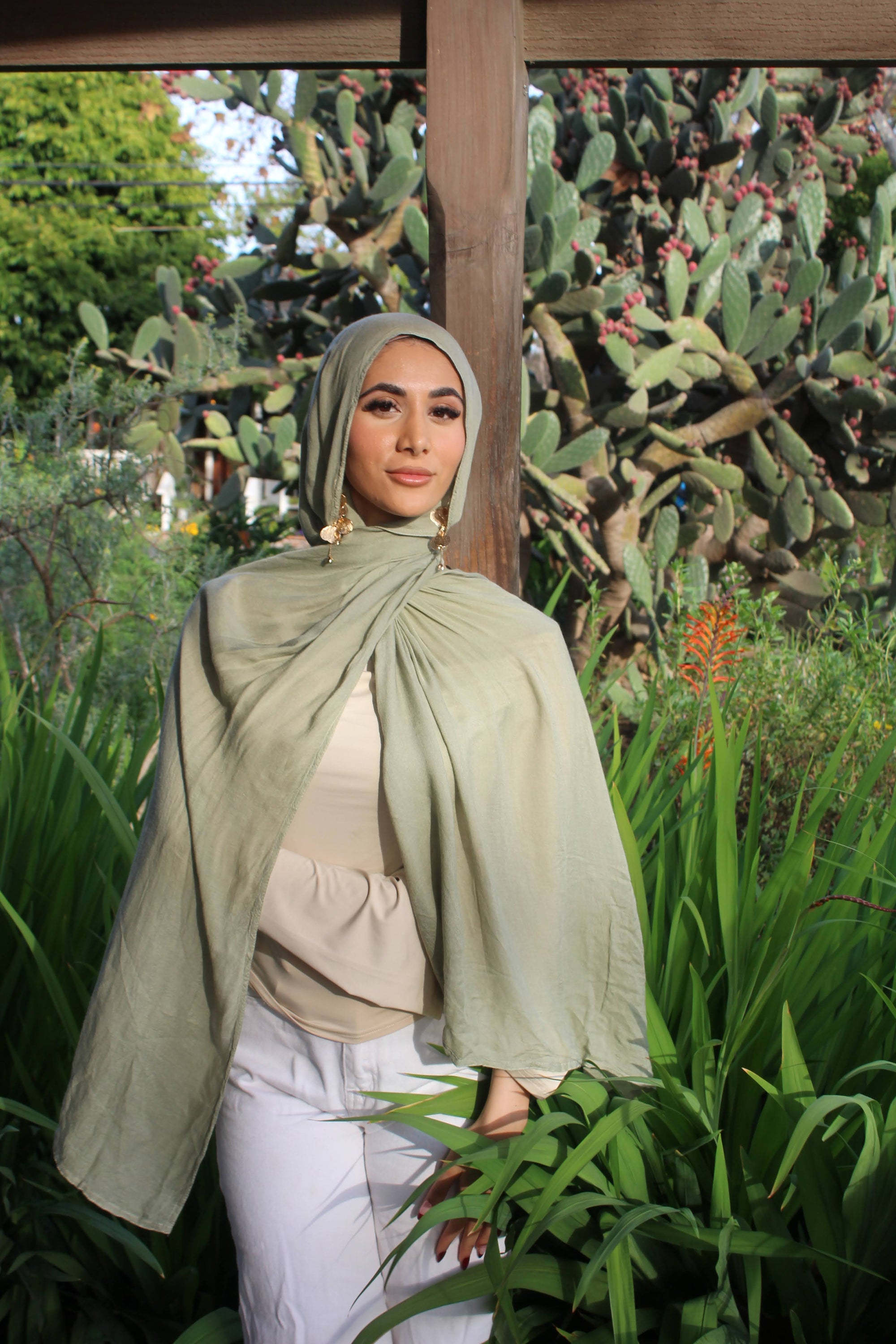 Sage Green Scarf