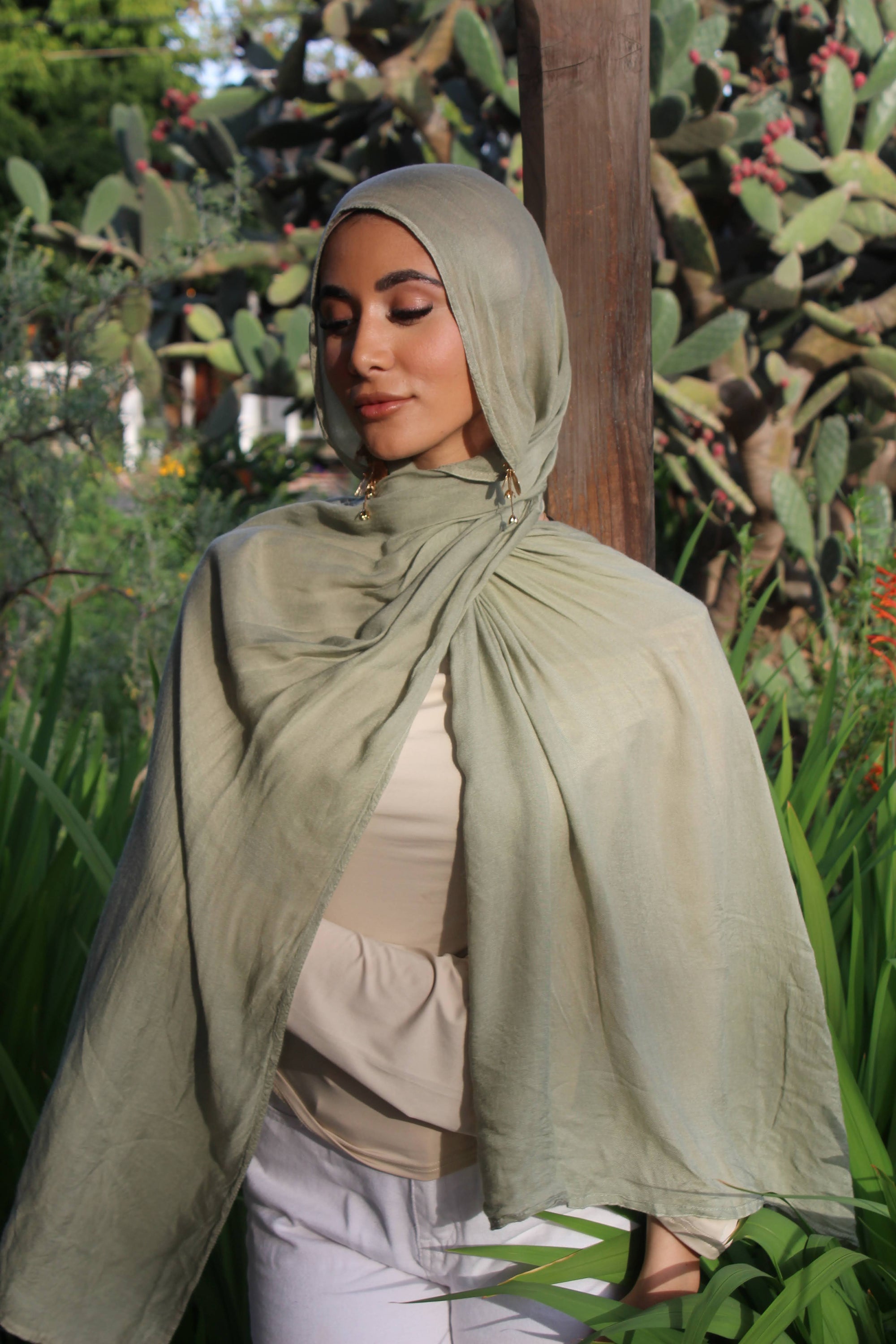 Sage Green Scarf