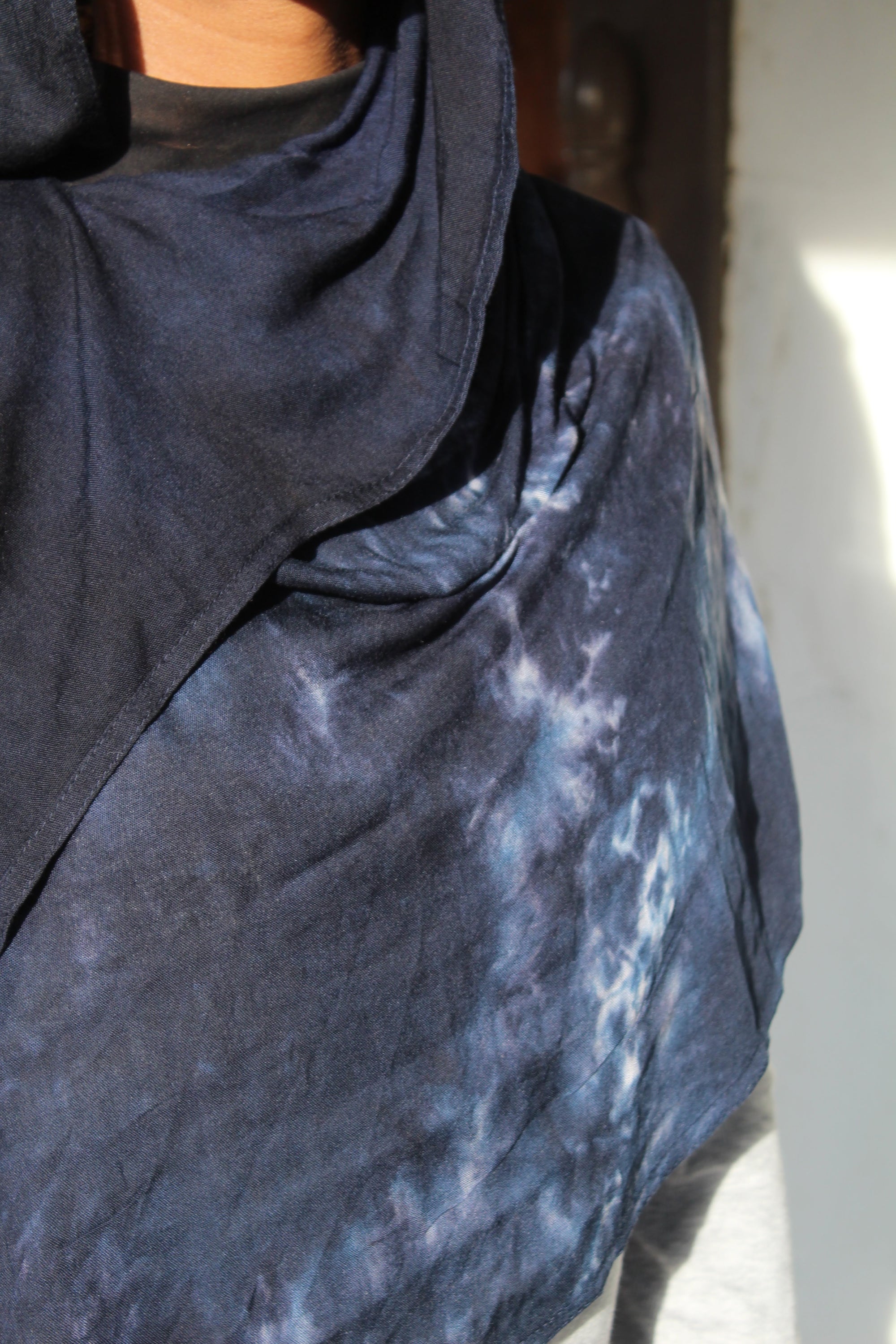 Storm Blue Tiedye Scarf