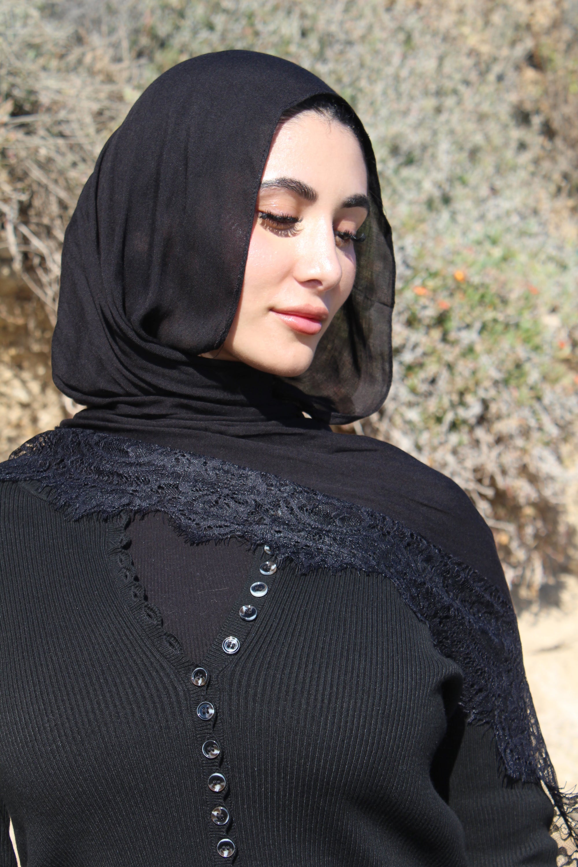 Midnight Black Lace