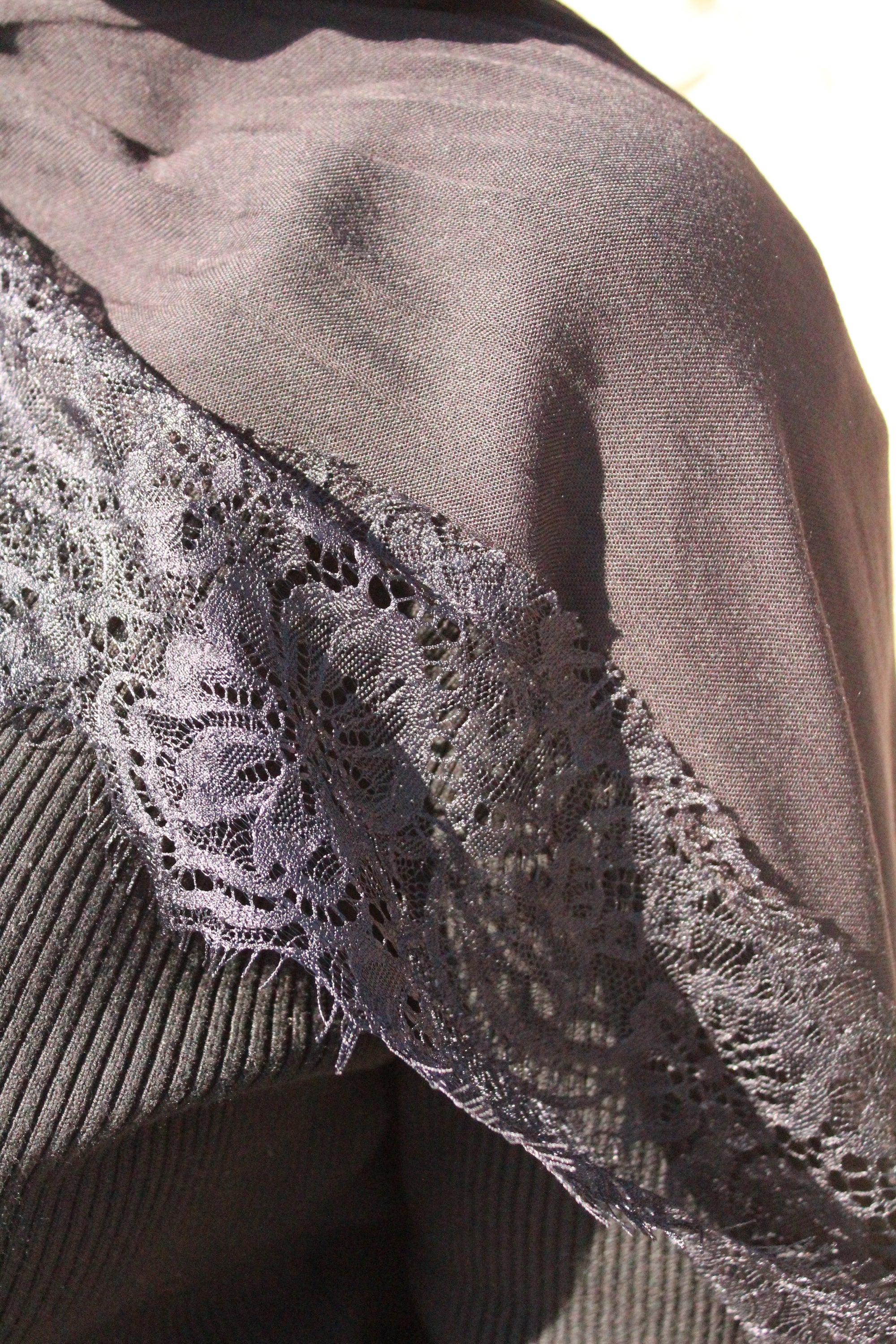 Midnight Black Lace