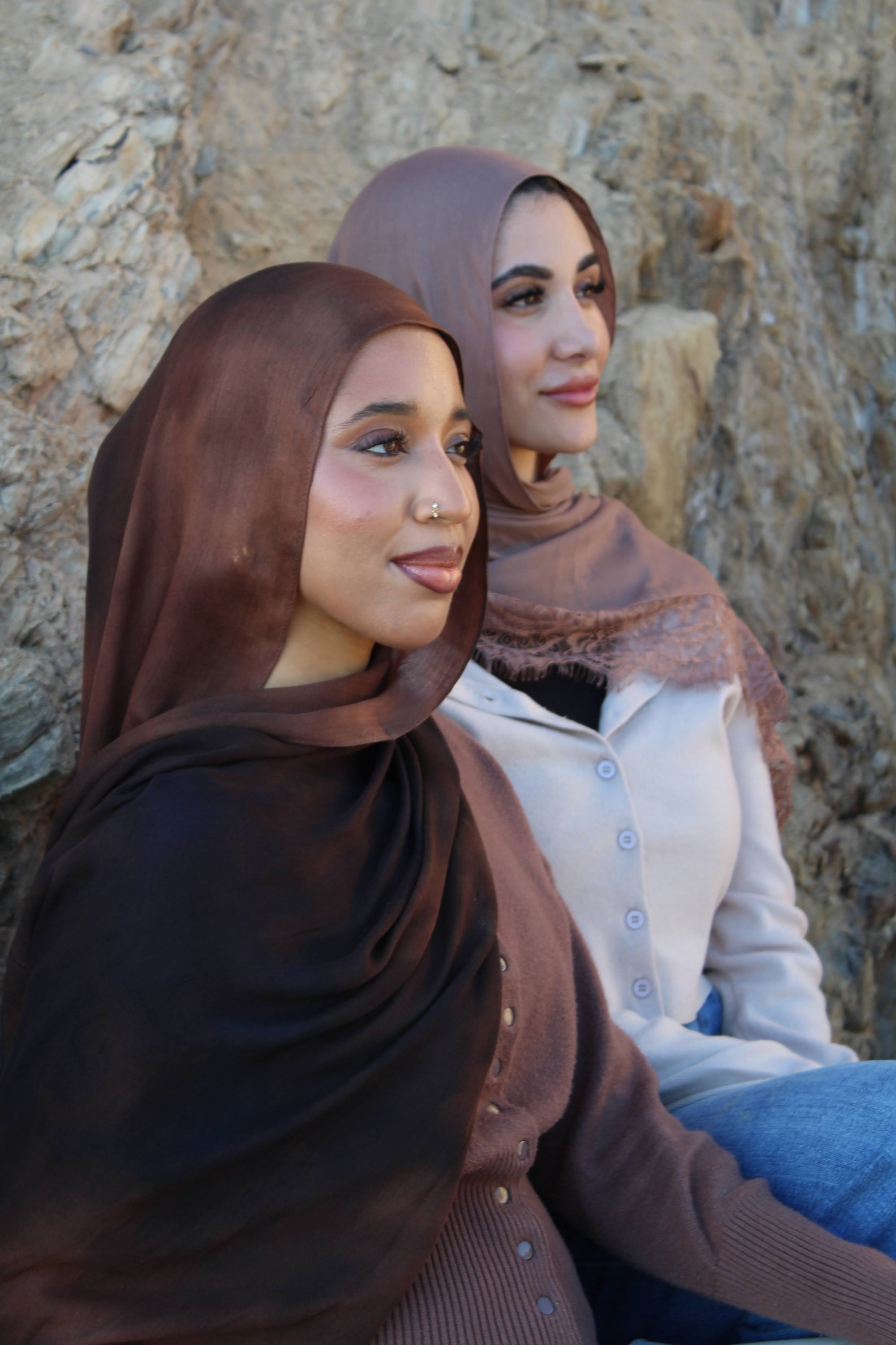 Eclipse Brown Scarf
