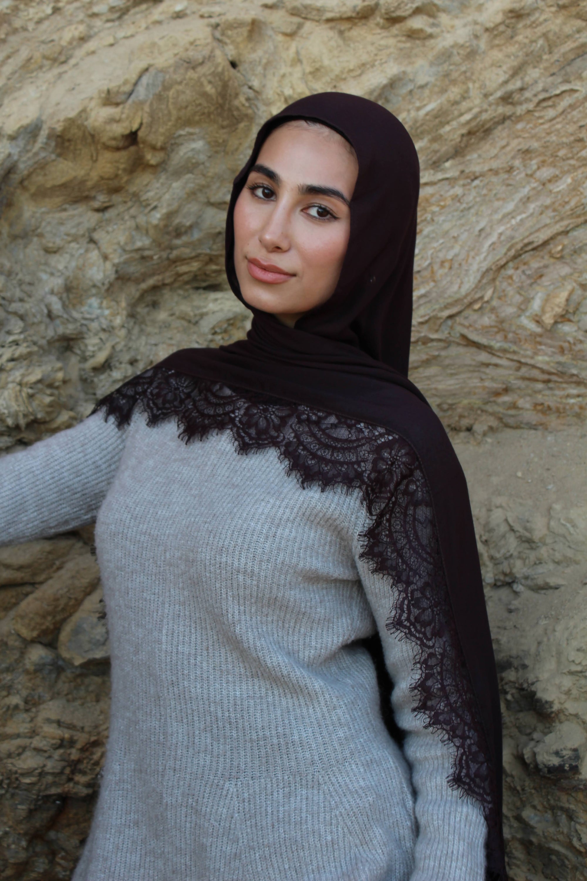 Mulberry Purple Lace