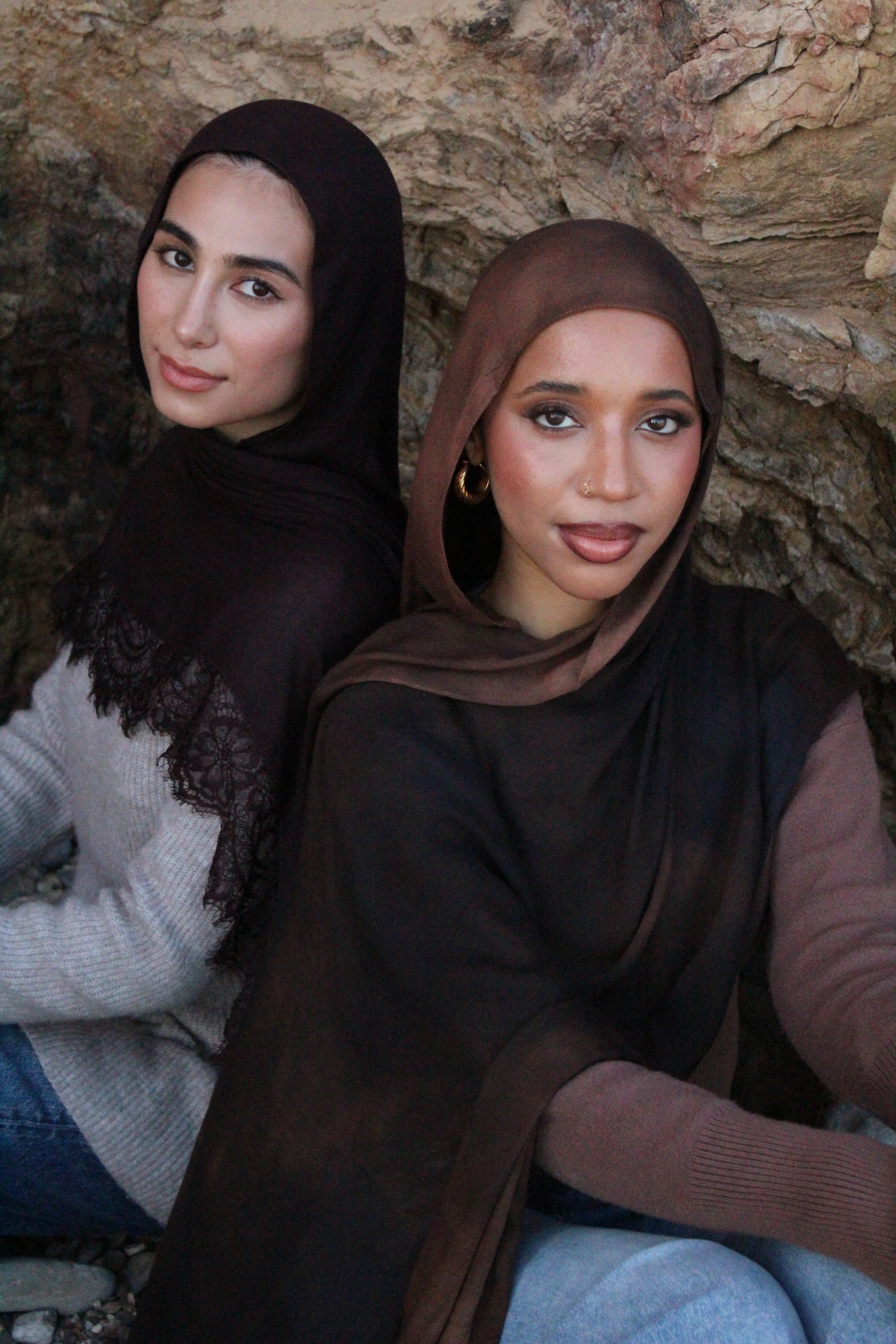 Eclipse Brown Scarf