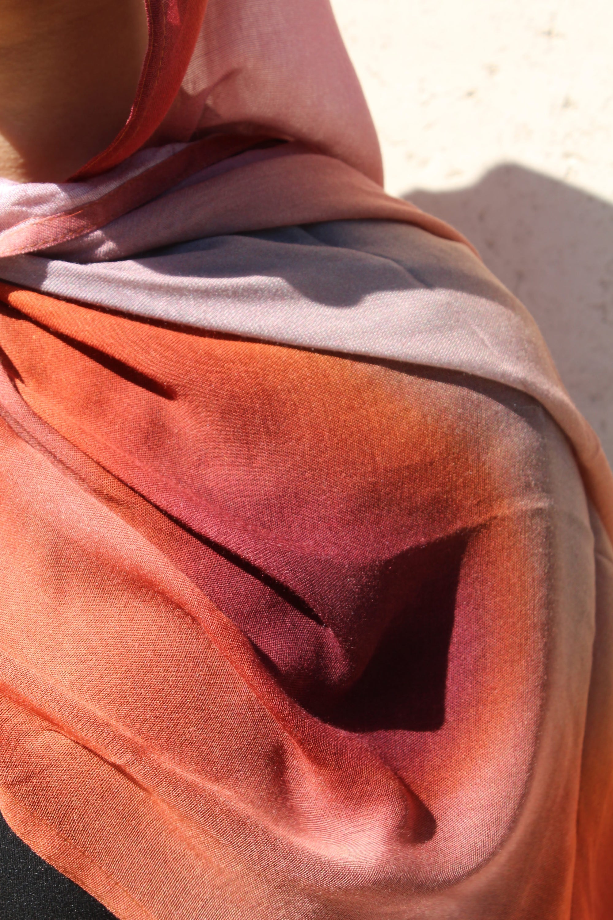 Burnt Blossom Scarf