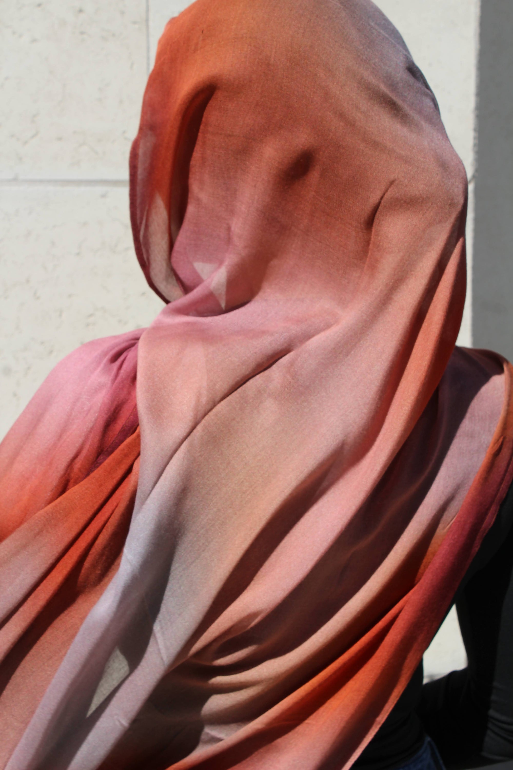 Burnt Blossom Scarf
