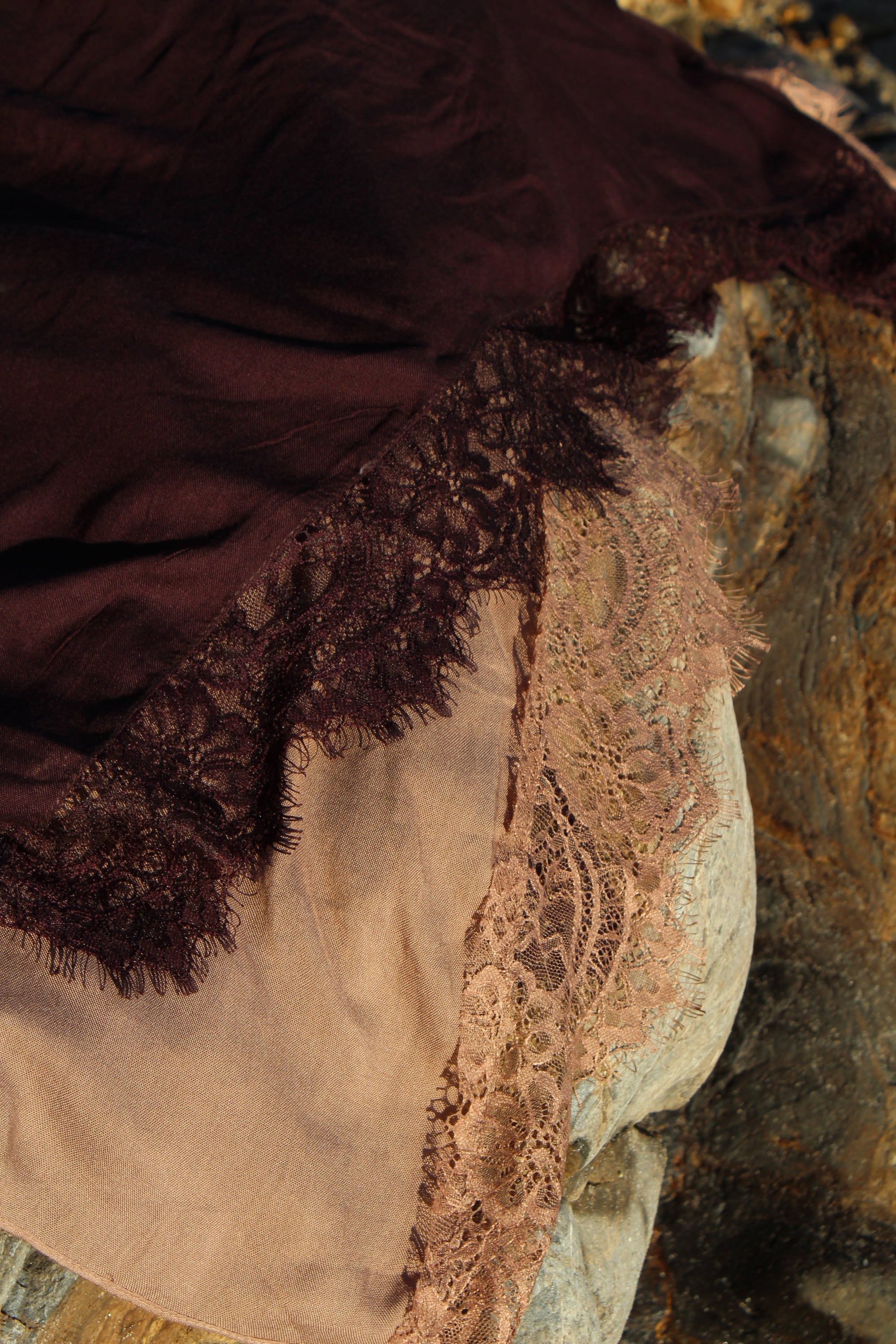 Mulberry Purple Lace