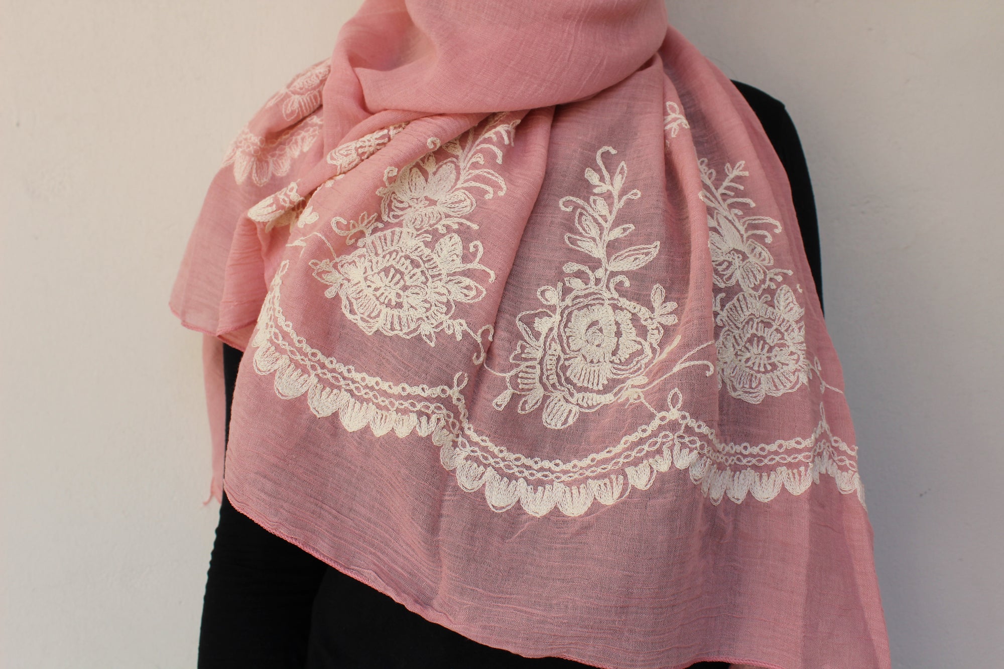 Pink Embroidery