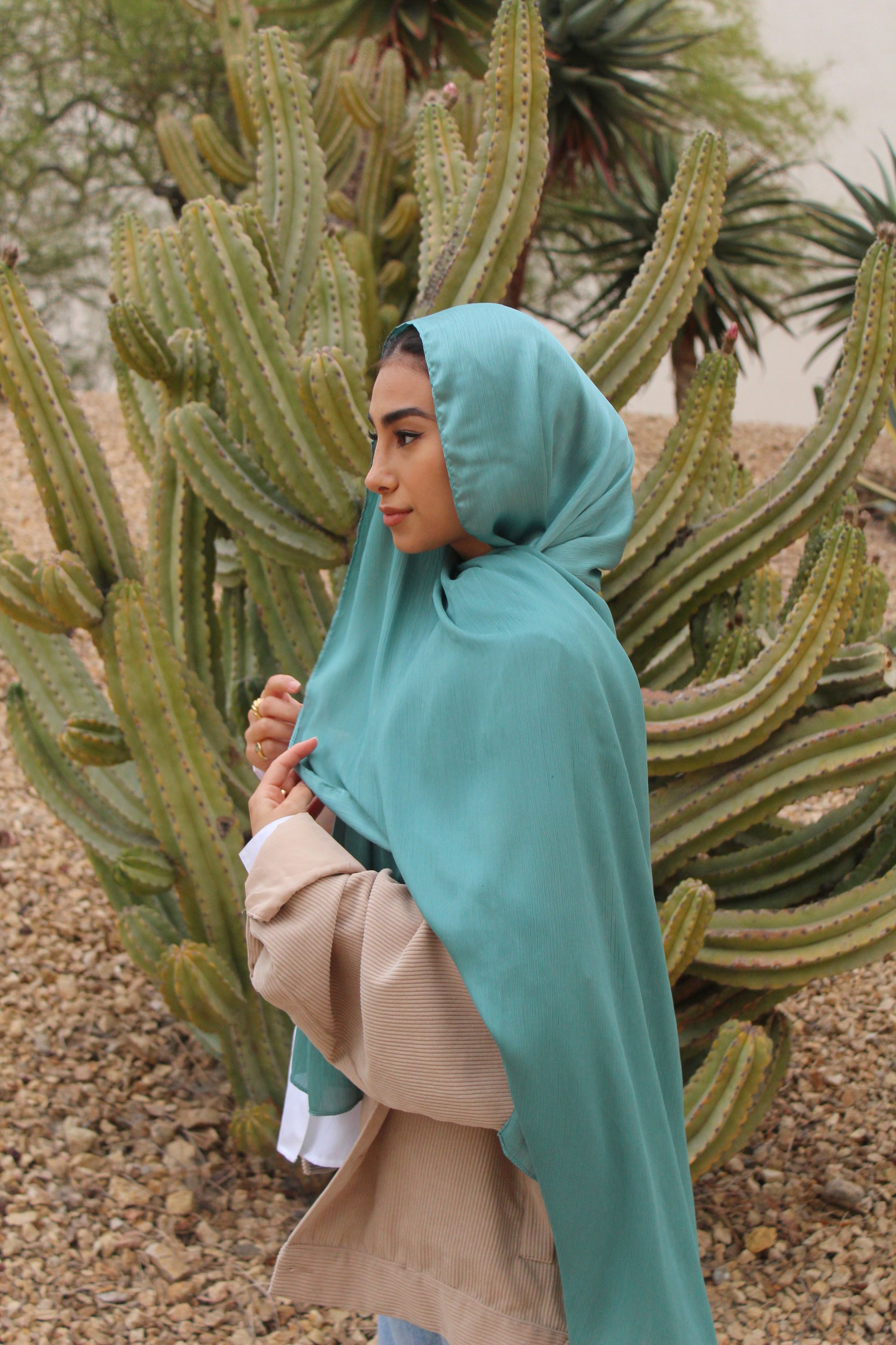 Turquoise Luxe Scarf